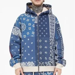 Classic Printed Hooded Jacket Customization
