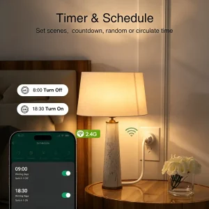 THome Smart Plug — Features App Remote Control and Scheduling Functions