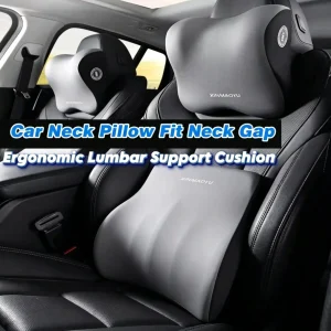 Car Seat Headrest Pad & Back Support Cushion