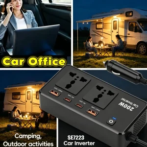 Car Inverter – Cigarette Lighter to Home Outlet